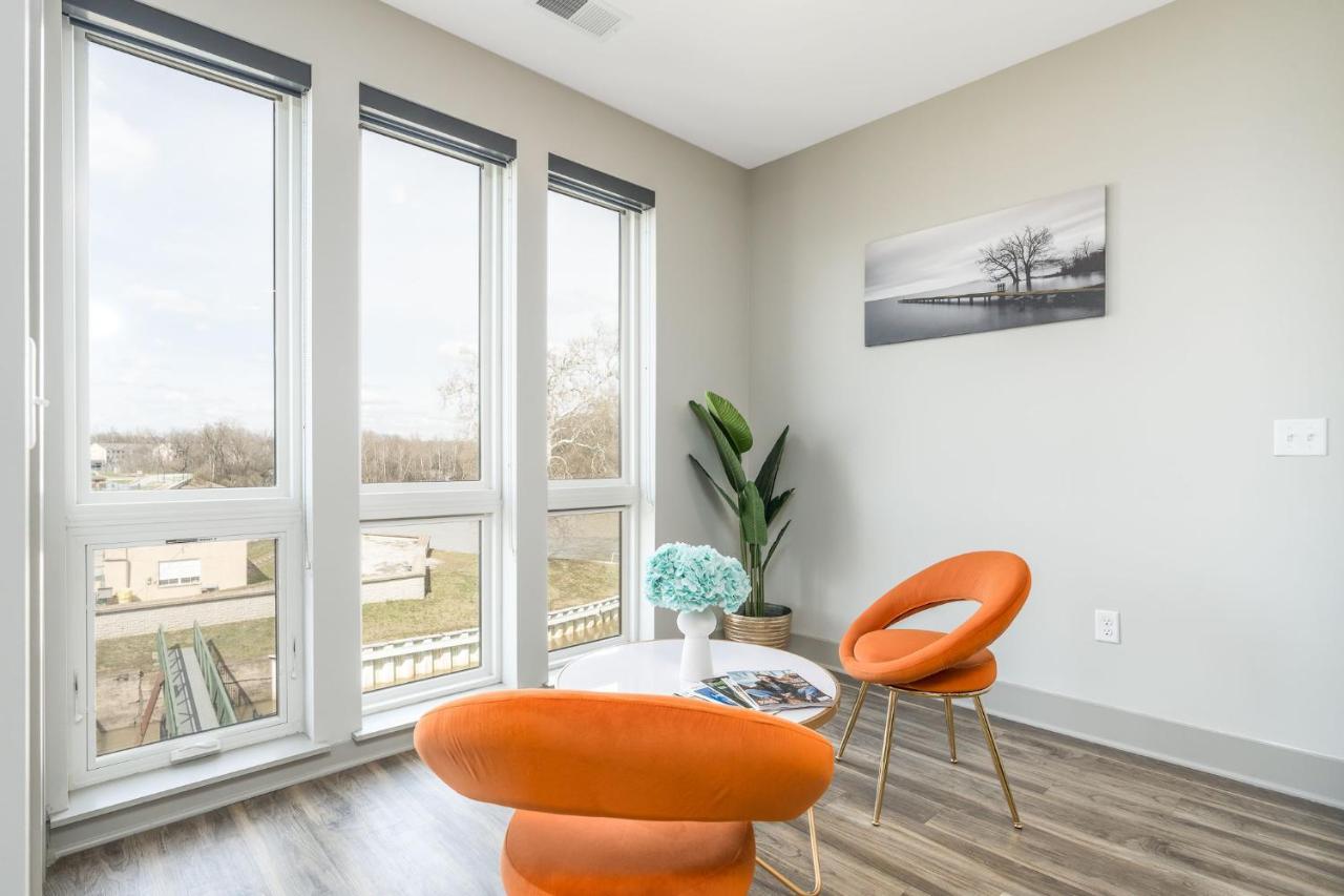 Stylish 1Br Apartment With View Indianapolis Eksteriør bilde